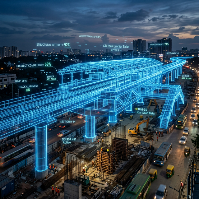 Digital twin of infrastructure